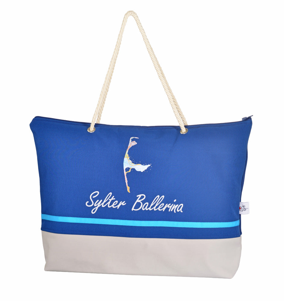 Sylter Ballerina Strandtasche dunkelblau